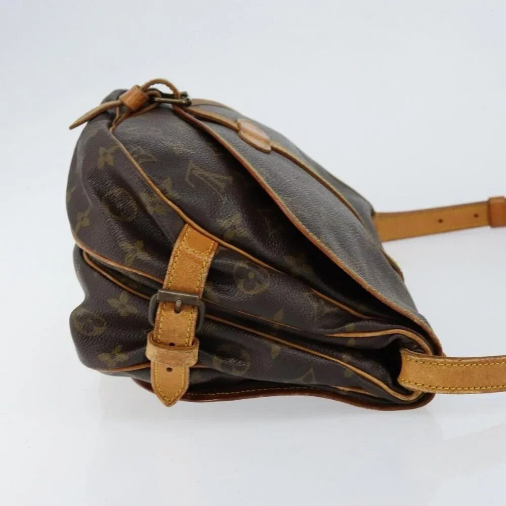 LOUIS VUITTON Monogram Saumur 30 Shoulder Bag M42256 LV Auth ka110 - Picture 5 of 16